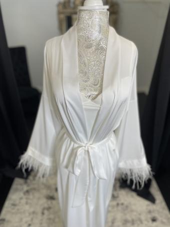 Mari Mi Bridal Style #Adylin Robe #1 default Ivory thumbnail