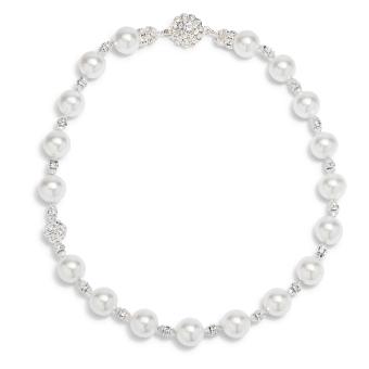 Mari Mi Bridal Style #PPO-100-16.5" #0 default Silver/White Pearl/Comet Crystal thumbnail
