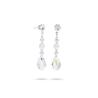 Mari Mi Bridal Style #HOL133E #0 default Silver/White Pearl/CAB Crystal thumbnail