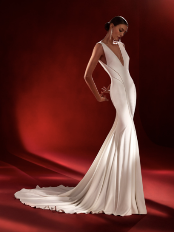 Pronovias Style #Caballe- Discontinued #0 default Off White thumbnail